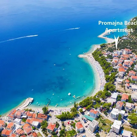 Luxury Promajna Beach Apartment Exterior photo